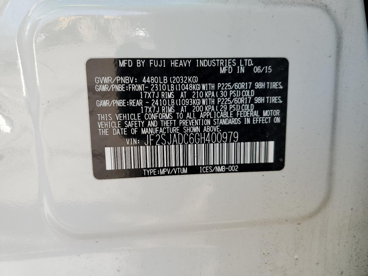 2016 Subaru Forester - Image 15