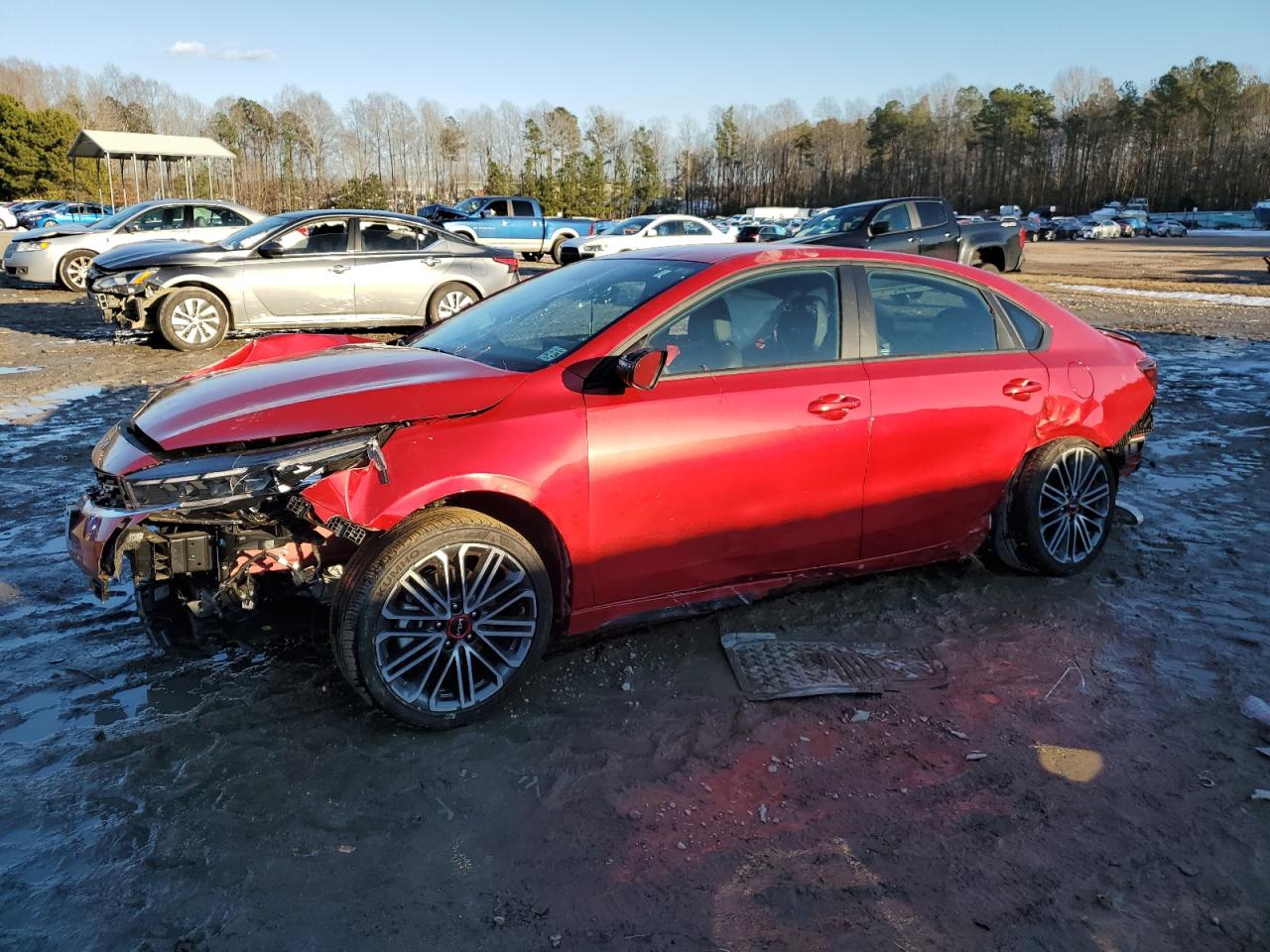 2024 Kia Forte Gt de vânzare în Charles City, VA - All Over