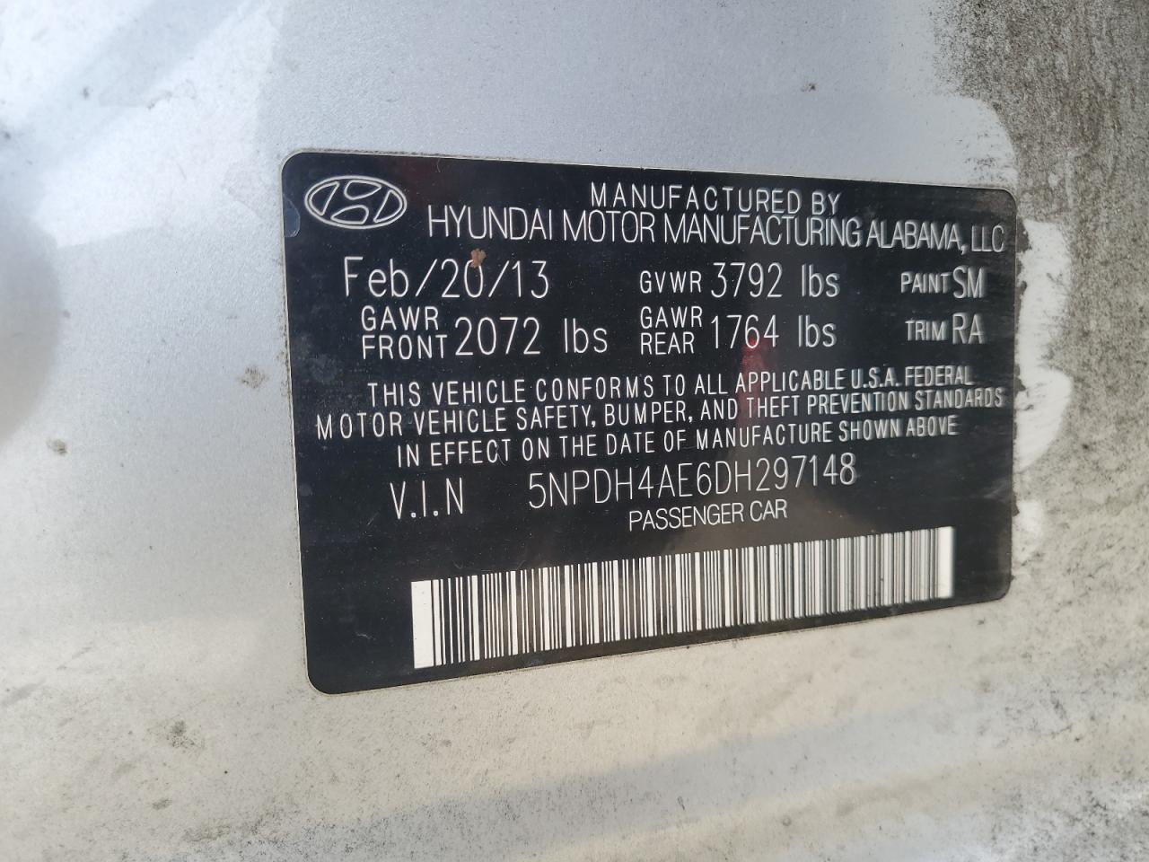 2013 Hyundai Elantra - Image 13