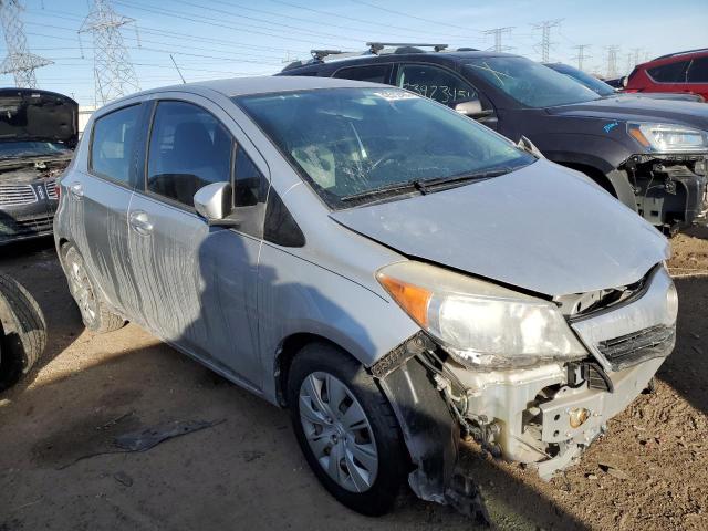 Hatchbacks TOYOTA YARIS 2012 Srebrny