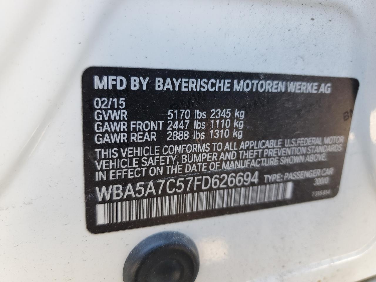 2015 BMW 5er - Image 12