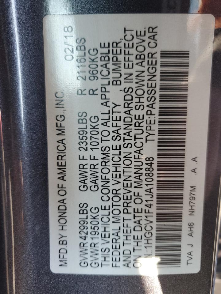 2018 Honda Accord - Image 12