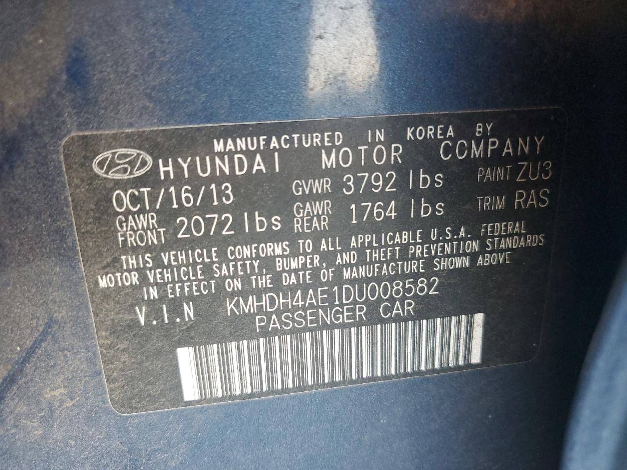 2013 Hyundai Elantra - Image 12