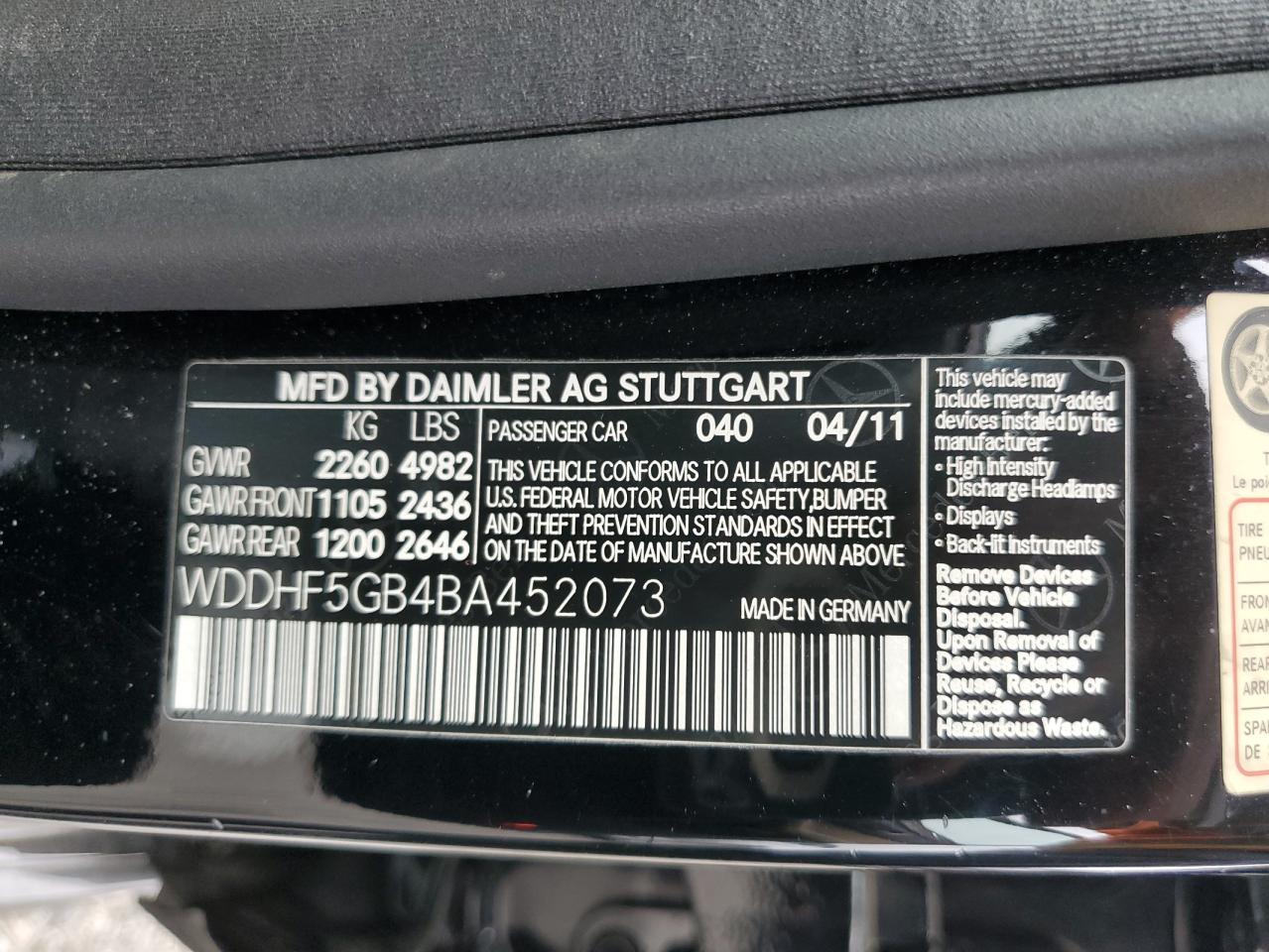 2011 Mercedes-Benz E-klasse - Image 13