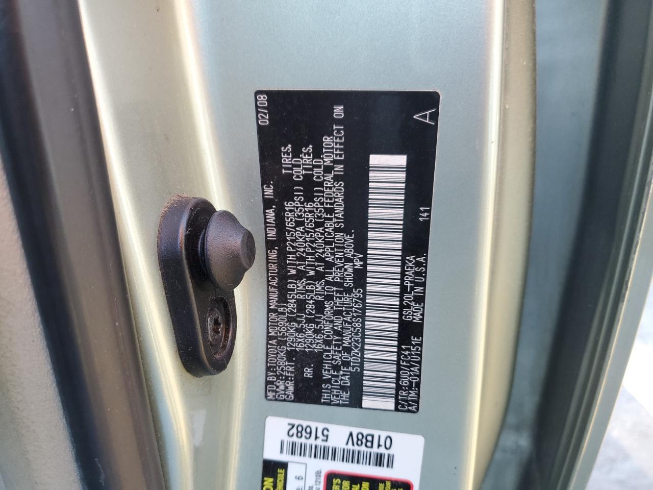 2008 Toyota Sienna - Image 12