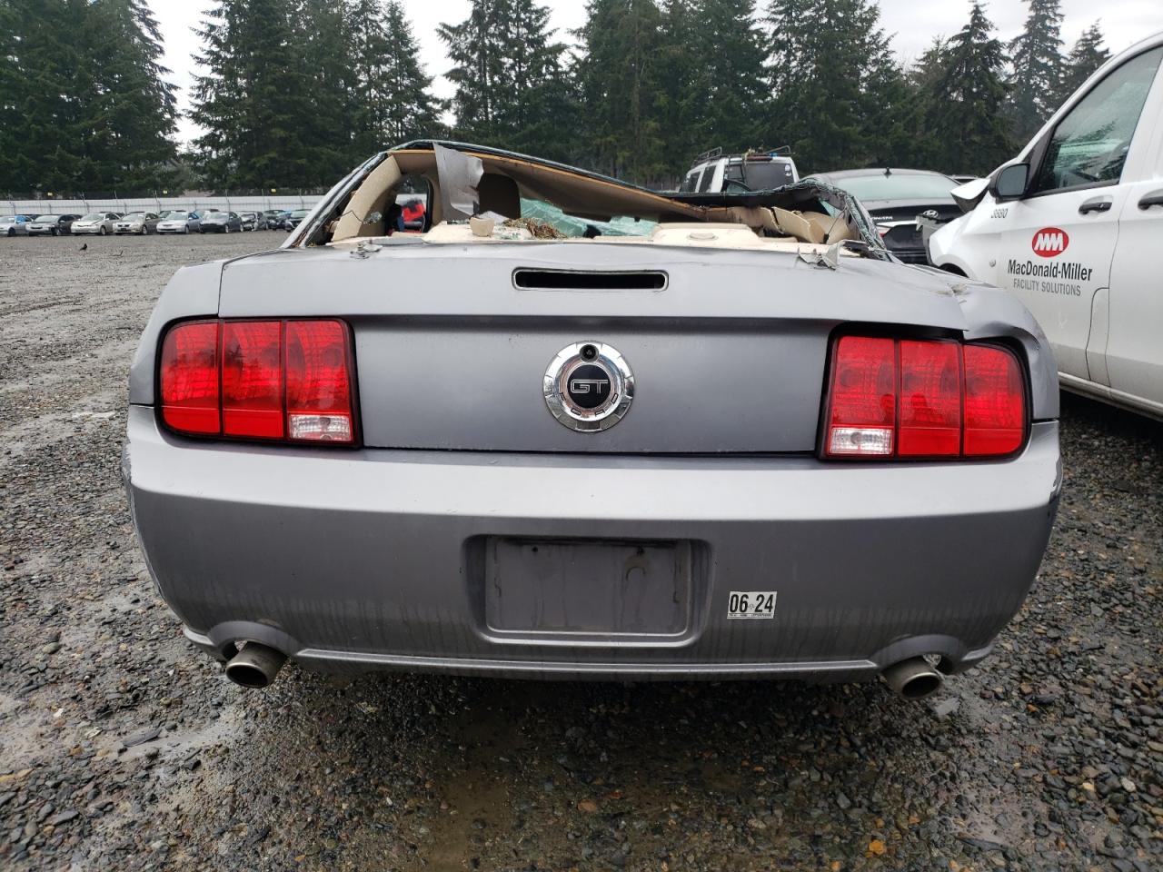 2007 Ford Mustang Gt VIN: 1ZVFT82H275262969 Lot: 86902324