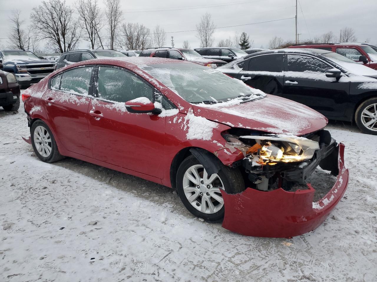 VIN KNAFX4A61F5347653 2015 KIA FORTE no.4