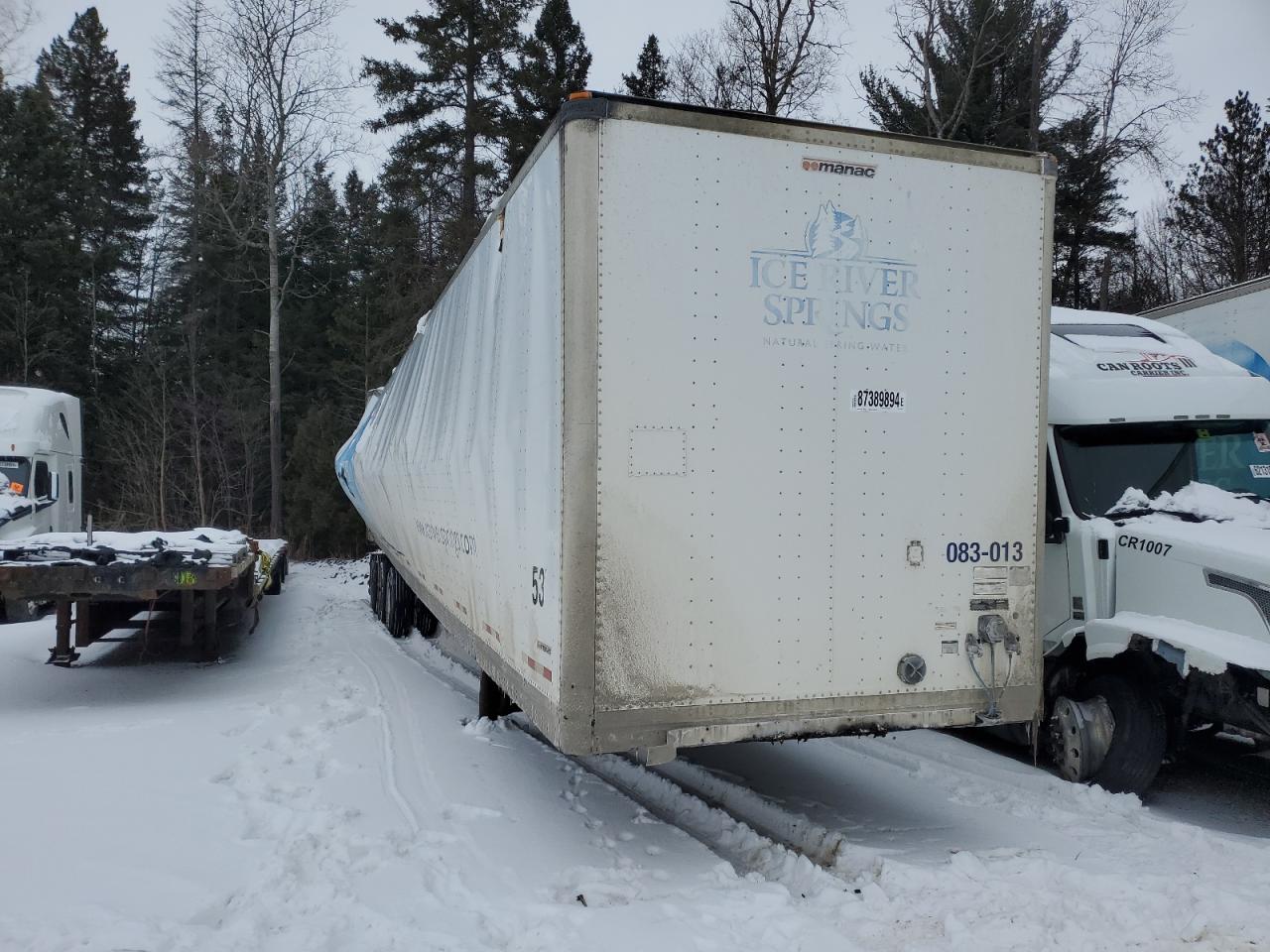 2009 Manac 943535 for Sale in Cookstown, ON - Rollover