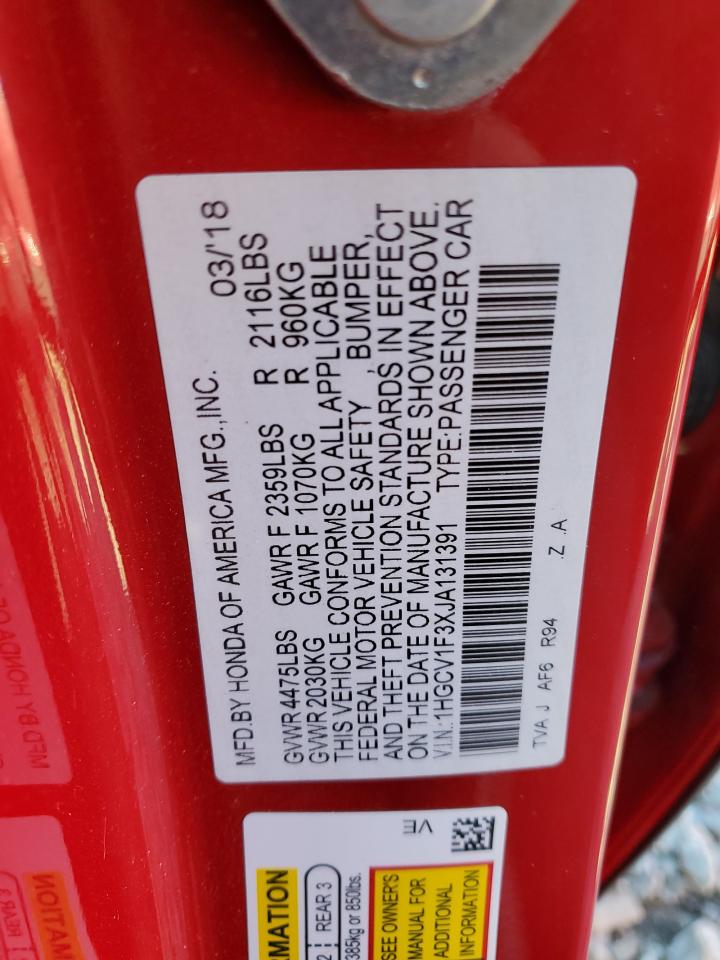 2018 Honda Accord - Image 13