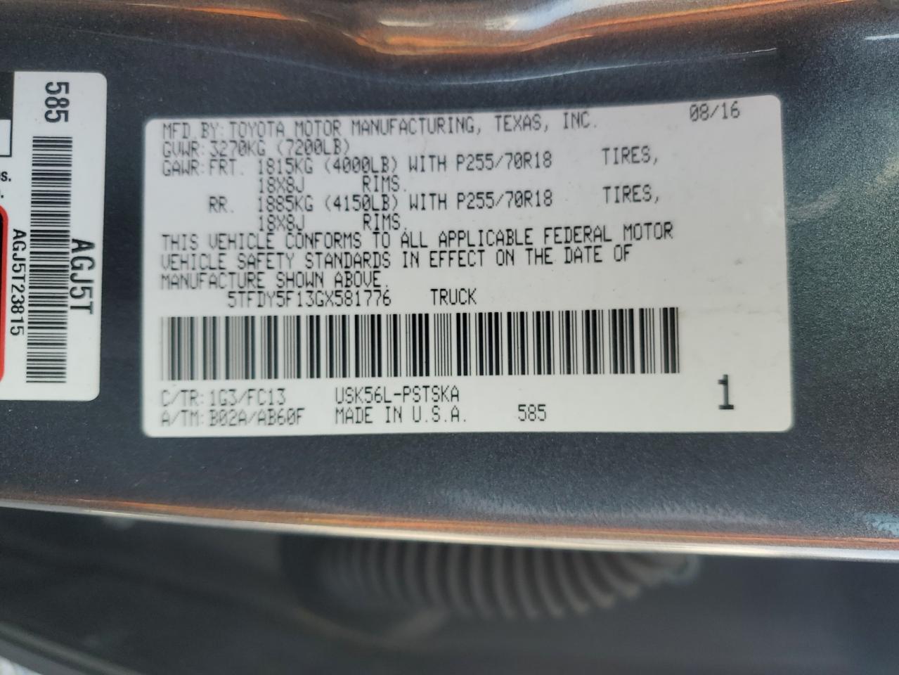 2016 Toyota Tundra - Image 13