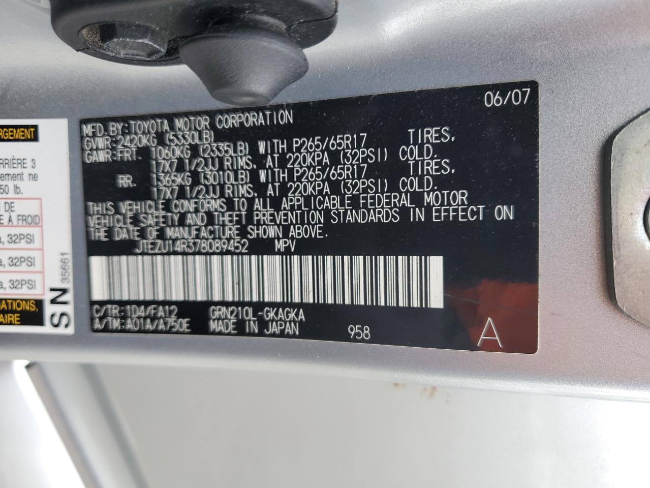 2007 Toyota 4Runner - Image 13