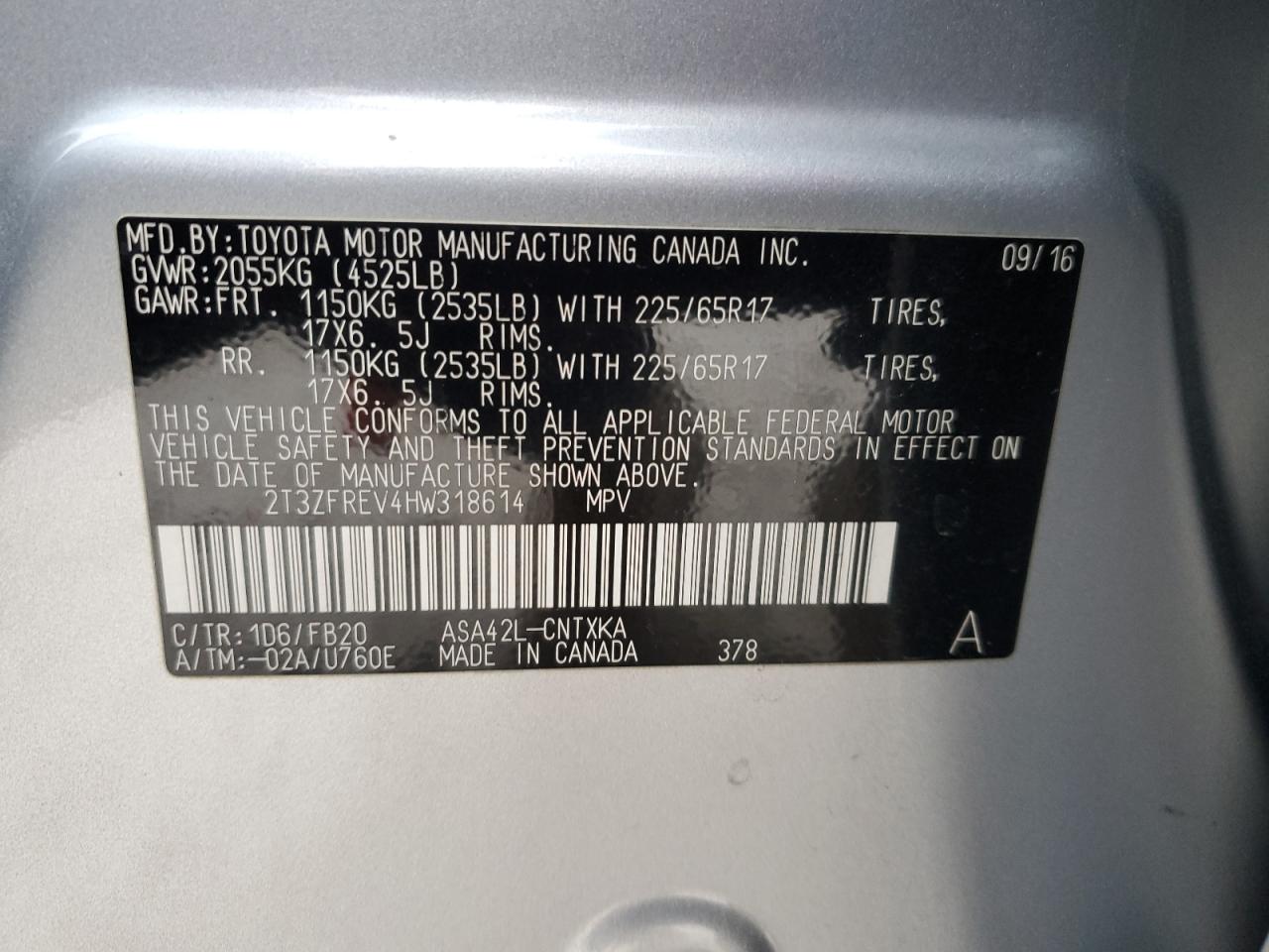 2017 Toyota RAV 4 - Image 14