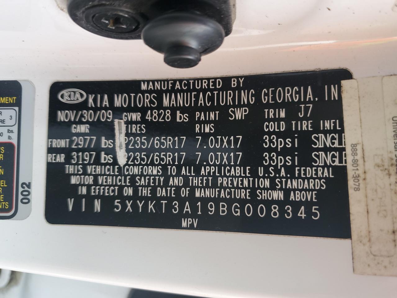 2011 Kia Sorento - Image 13