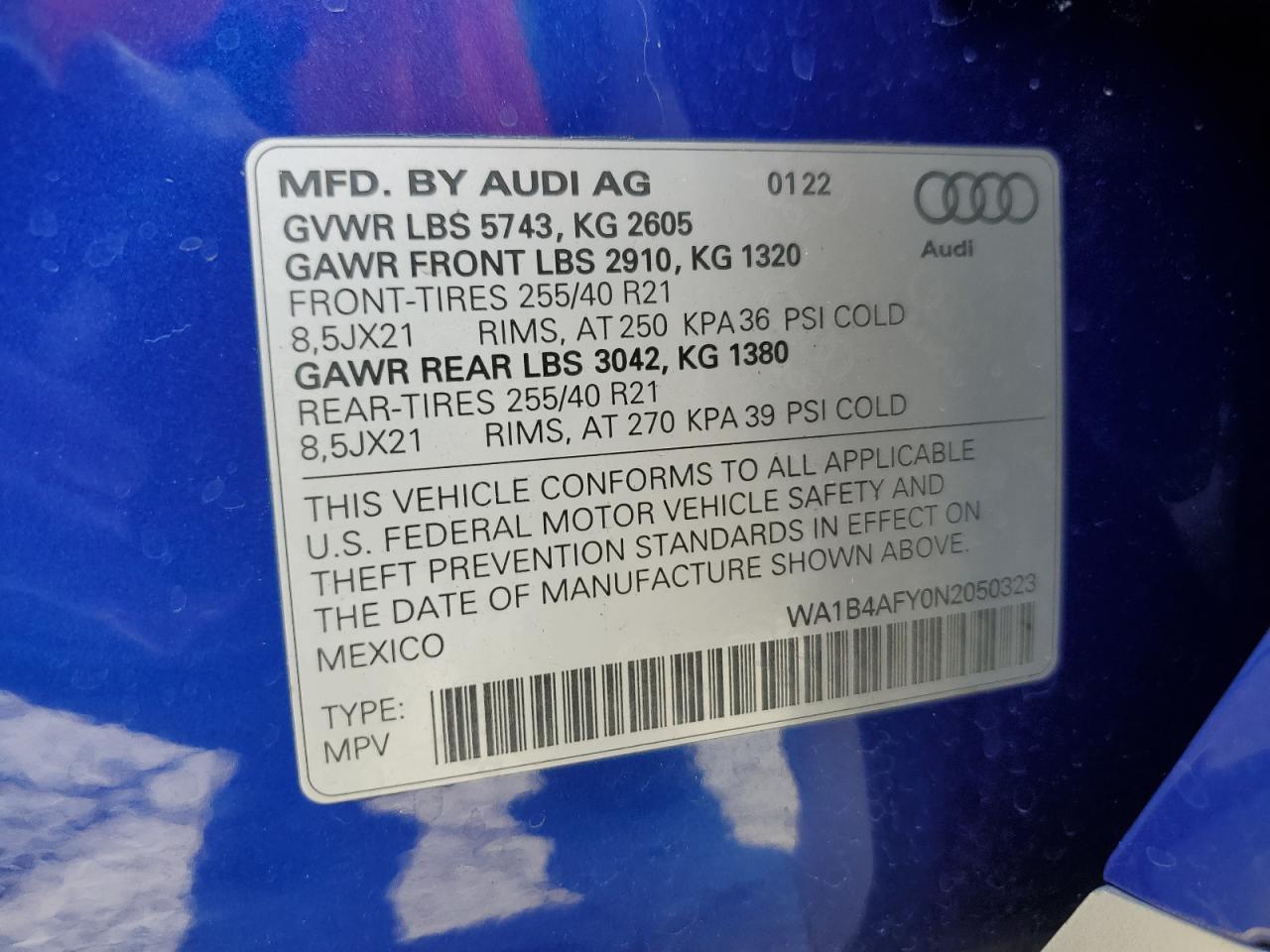 2022 Audi SQ5 - Image 15