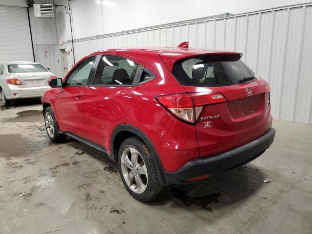  HONDA HR-V 2017 Червоний