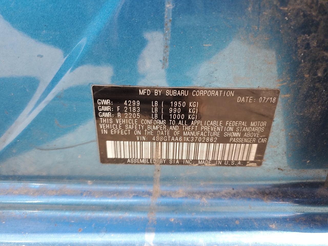 2019 Subaru Impreza - Image 13