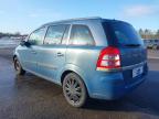 2008 VAUXHALL ZAFIRA LIF for sale at Copart GLOUCESTER