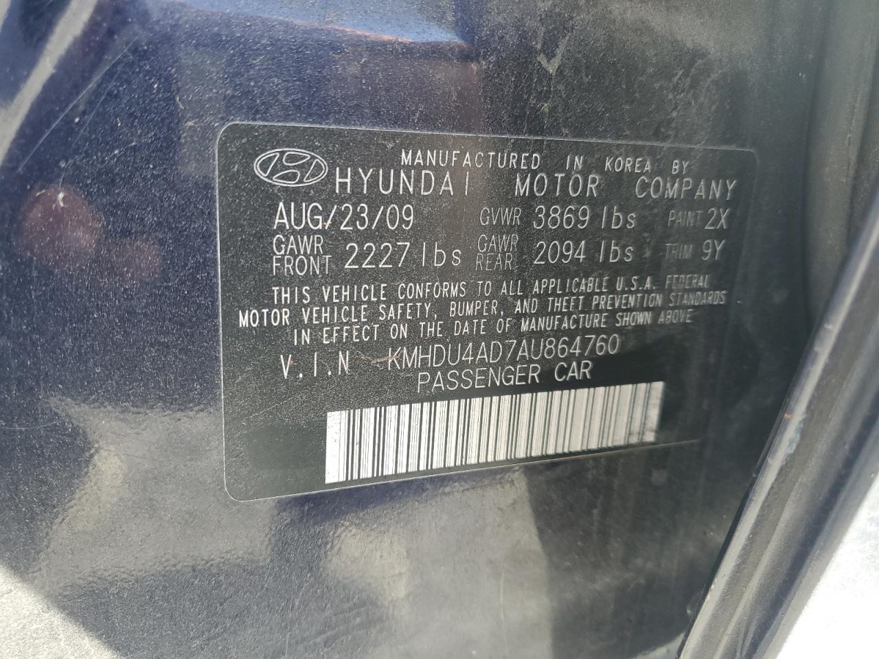 2010 Hyundai Elantra - Image 12