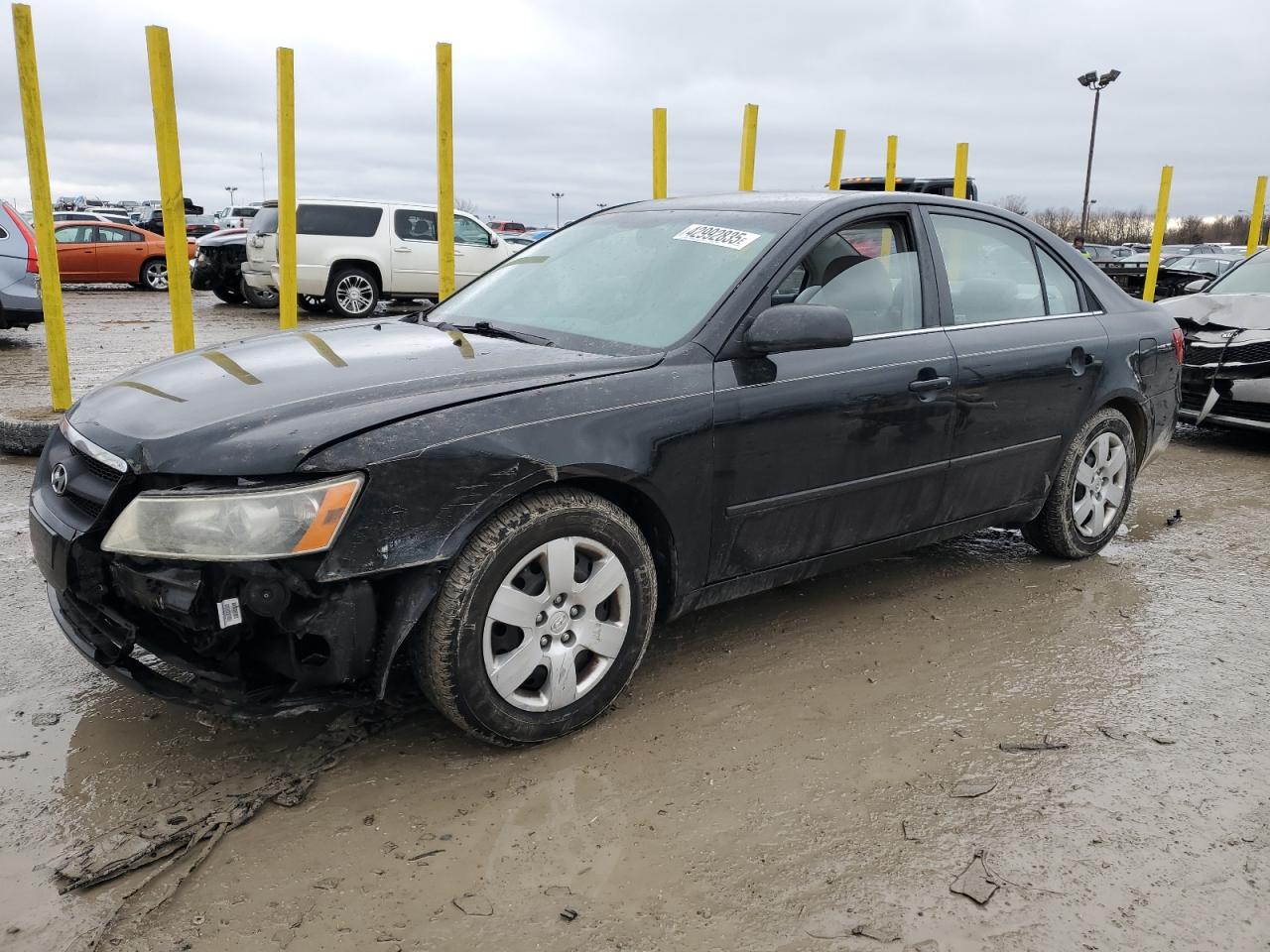 2008 Hyundai Sonata Gls продається в Indianapolis, IN - Side