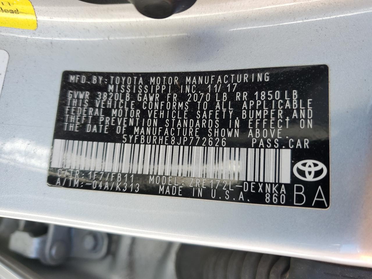 2018 Toyota Corolla - Image 14