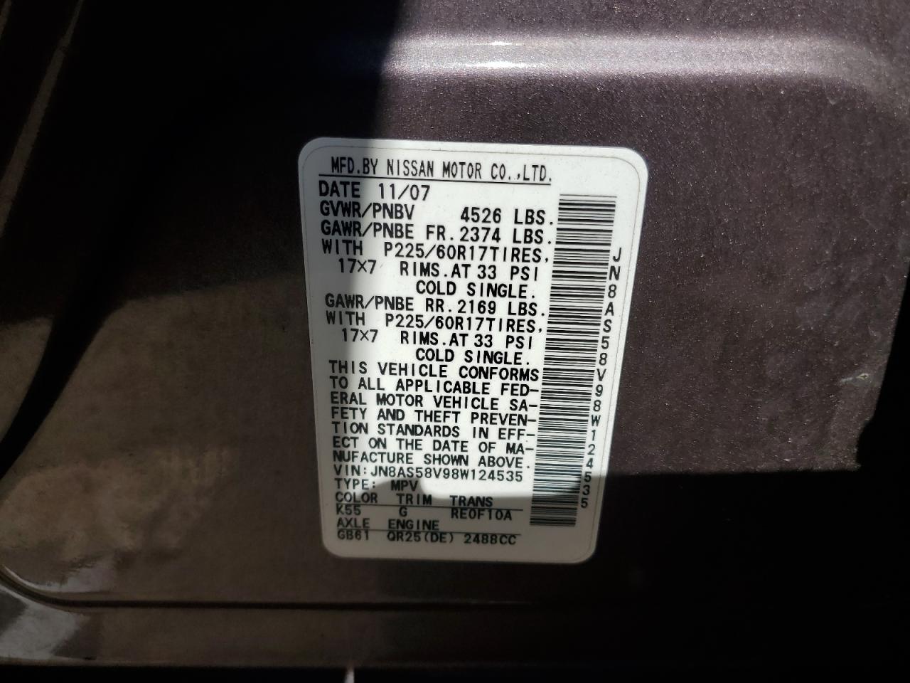 2008 Nissan Rogue - Image 13
