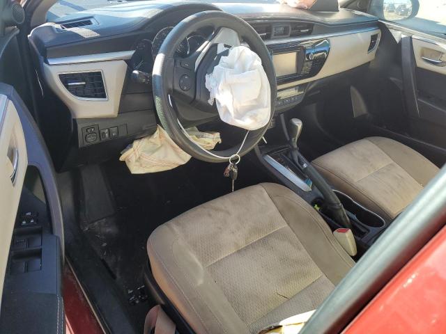 Седаны TOYOTA COROLLA 2015 Красный