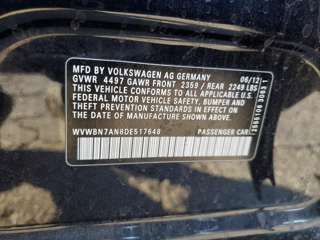 2013 Volkswagen Passat CC - Image 14