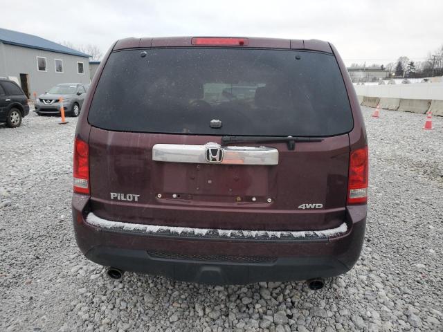  HONDA PILOT 2013 Burgundy