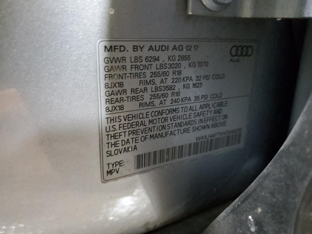 2017 Audi Q7 - Image 13