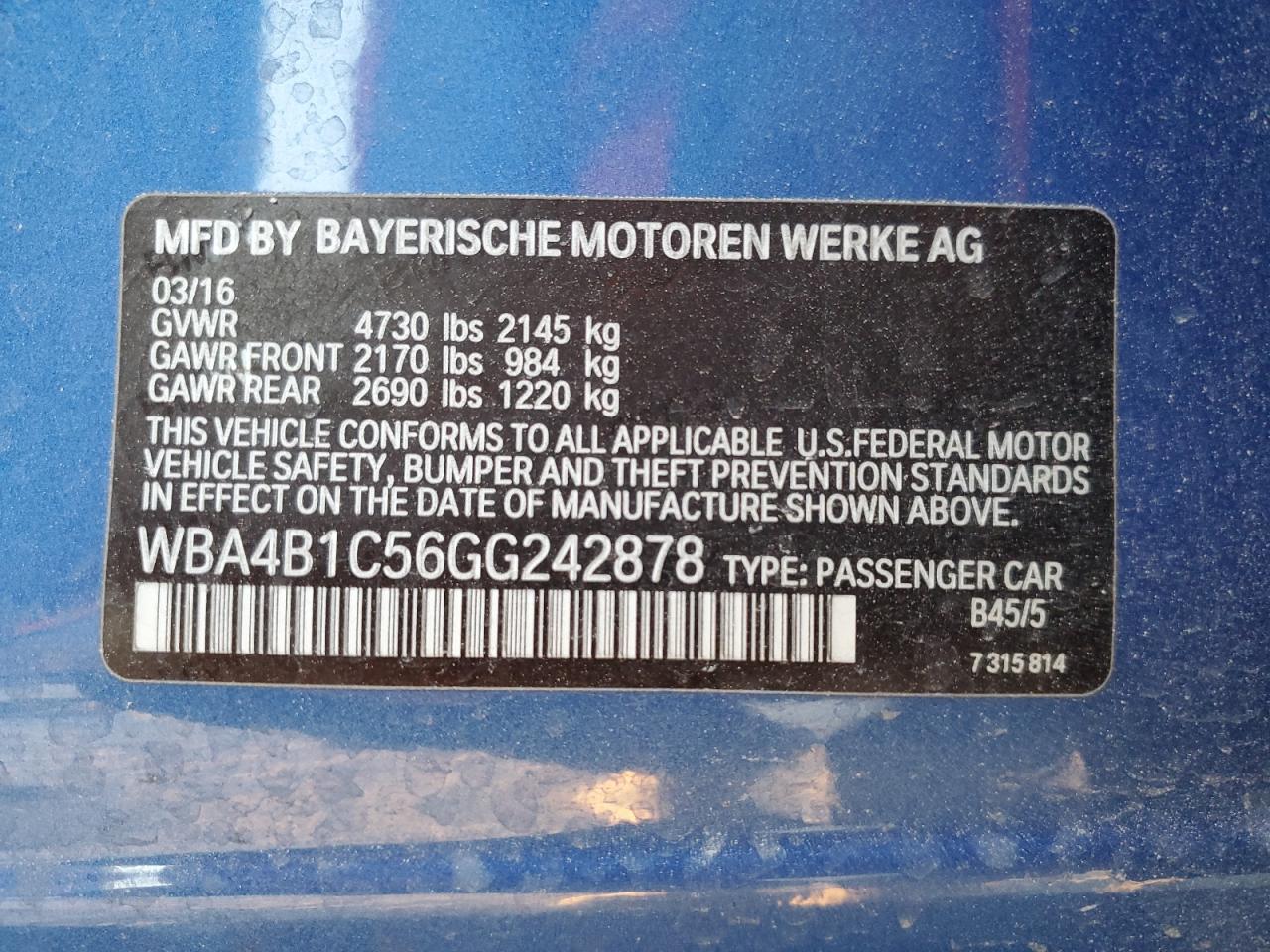 2016 BMW 4er - Image 12