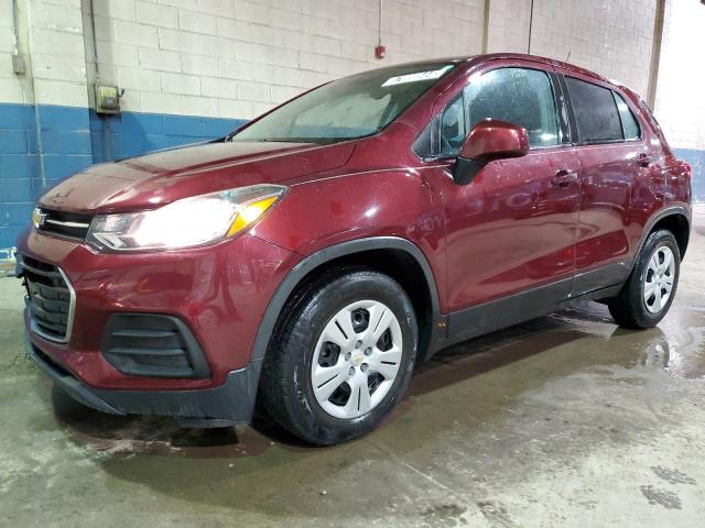 Паркетники CHEVROLET TRAX 2017 Бургунди
