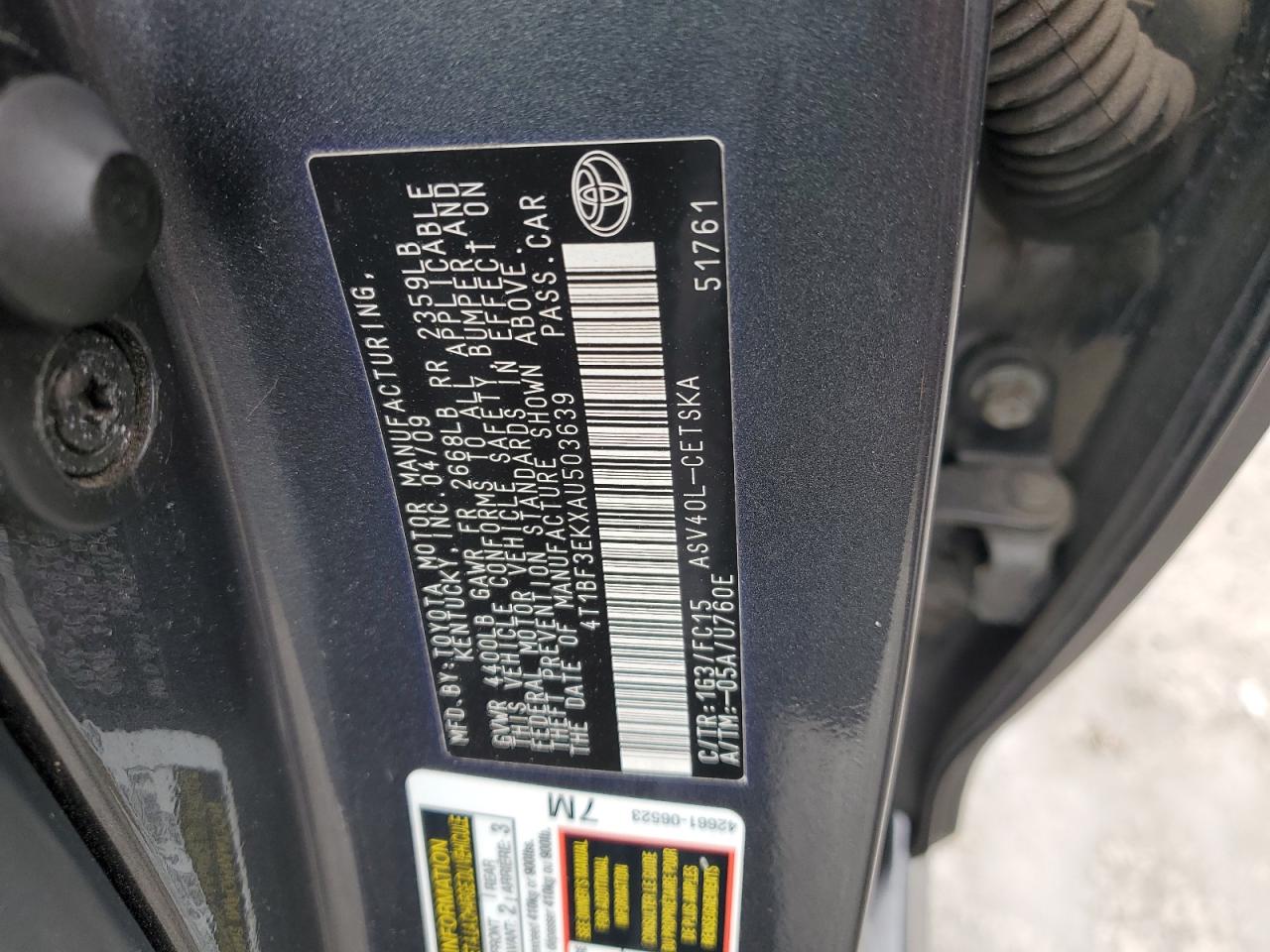 2010 Toyota Camry - Image 12