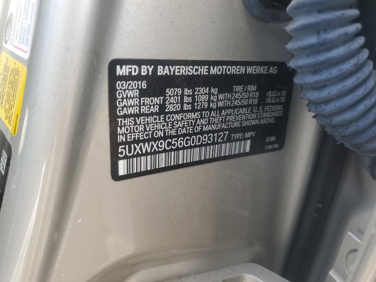 2016 BMW X3 - Image 12