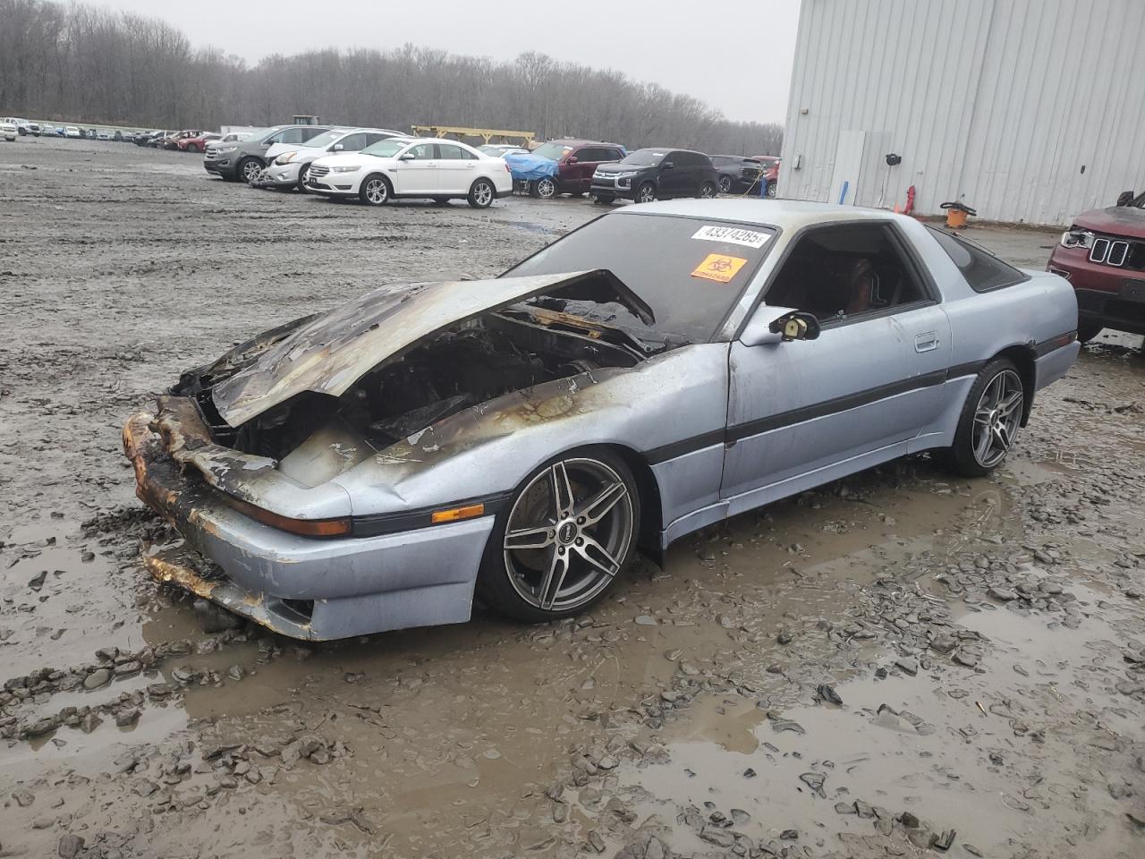1988 Toyota Supra en Venta en Windsor, NJ - Burn