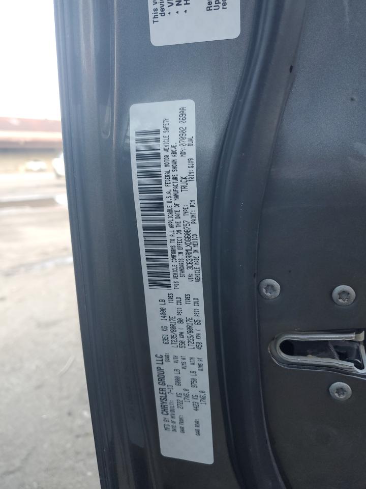 2013 Ram 3500 Laramie VIN: 3C63RRMLXDG608757 Lot: 87362024