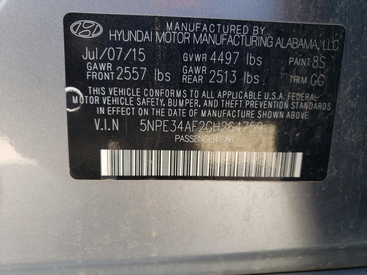 2016 Hyundai Sonata - Image 12