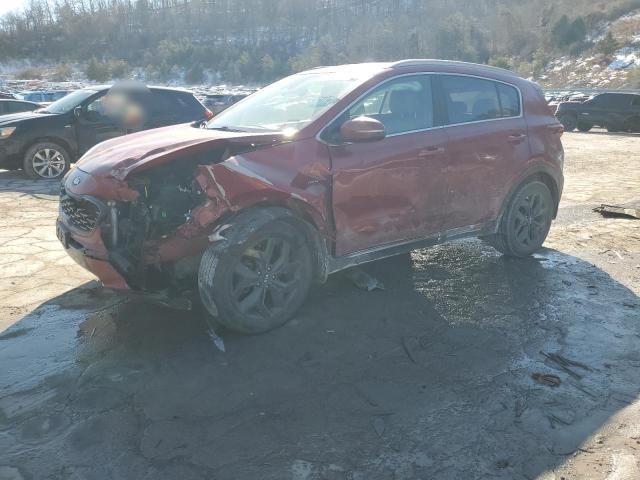 KIA SPORTAGE 2021 Красный