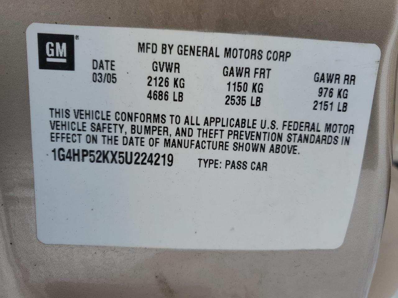 2005 Buick LeSabre - Image 12