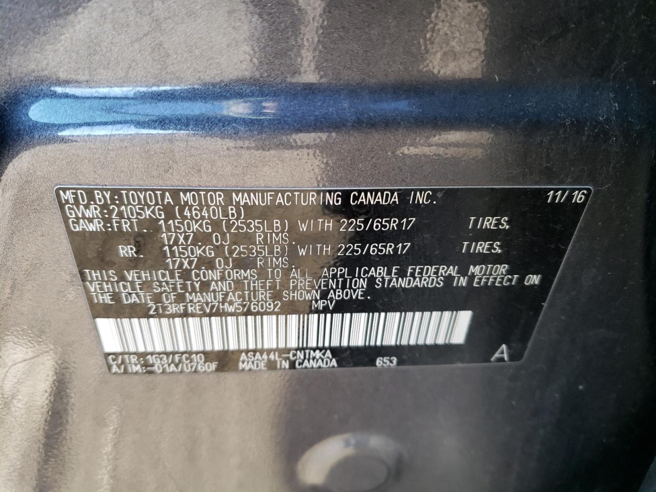 2017 Toyota RAV 4 - Image 15