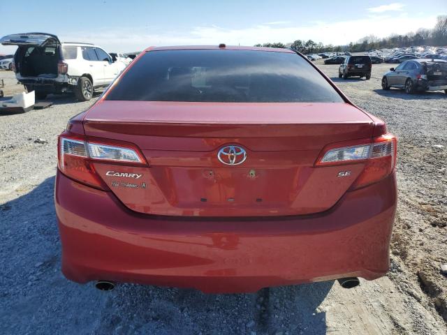  TOYOTA CAMRY 2012 Red