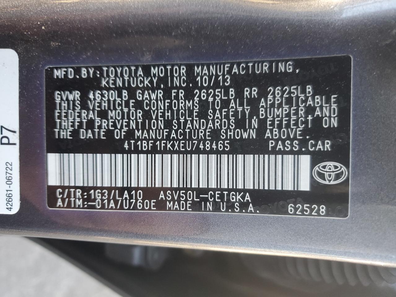 2014 Toyota Camry - Image 14