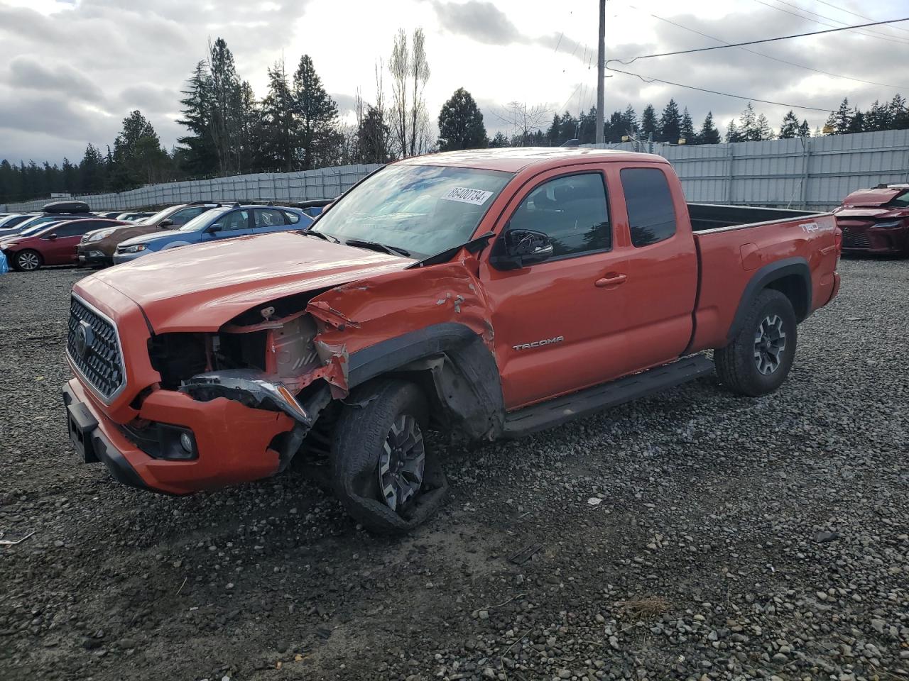 VIN 5TFSZ5AN1JX138144 2018 TOYOTA TACOMA no.1