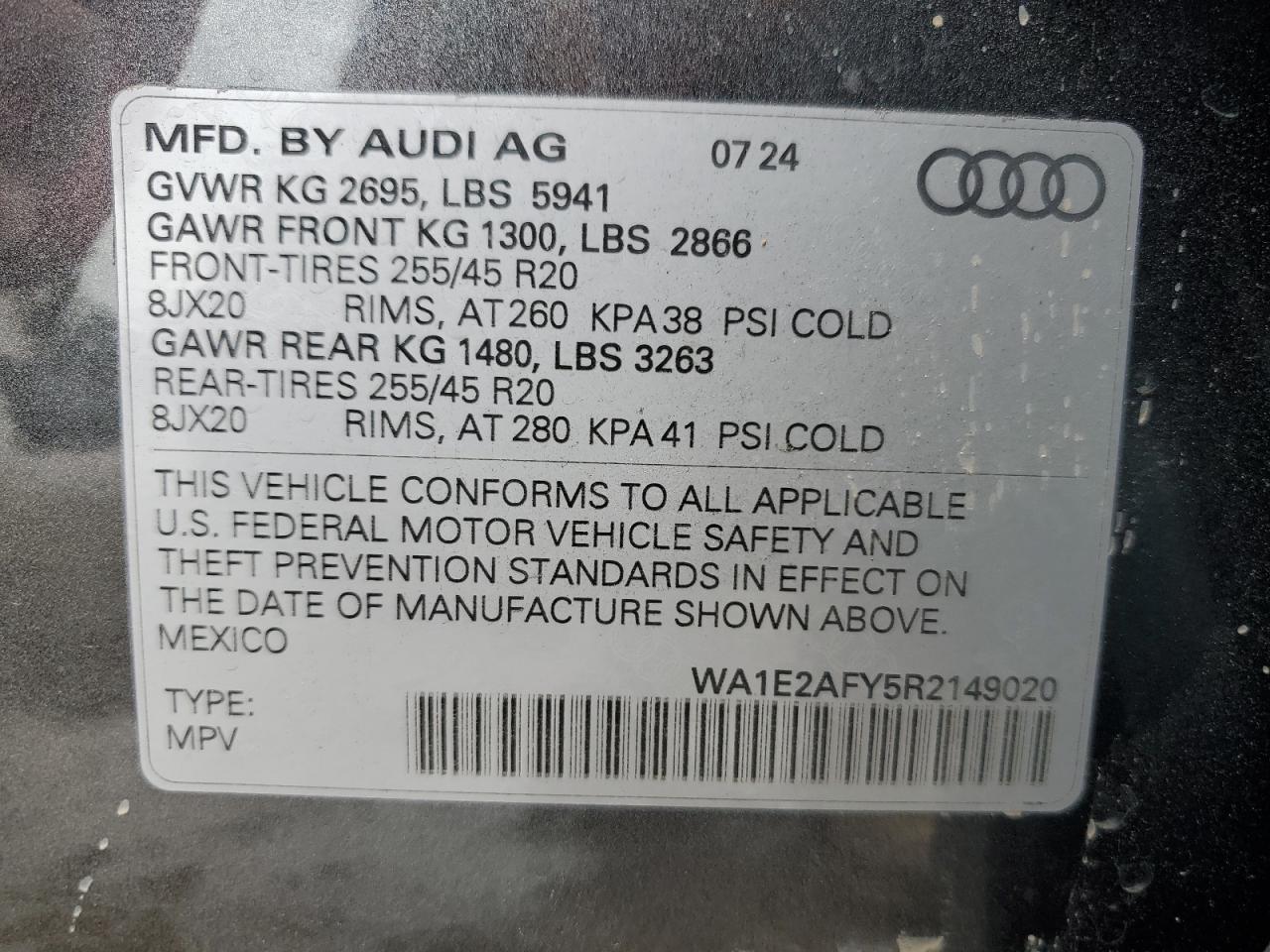 2024 Audi Q5 - Image 14