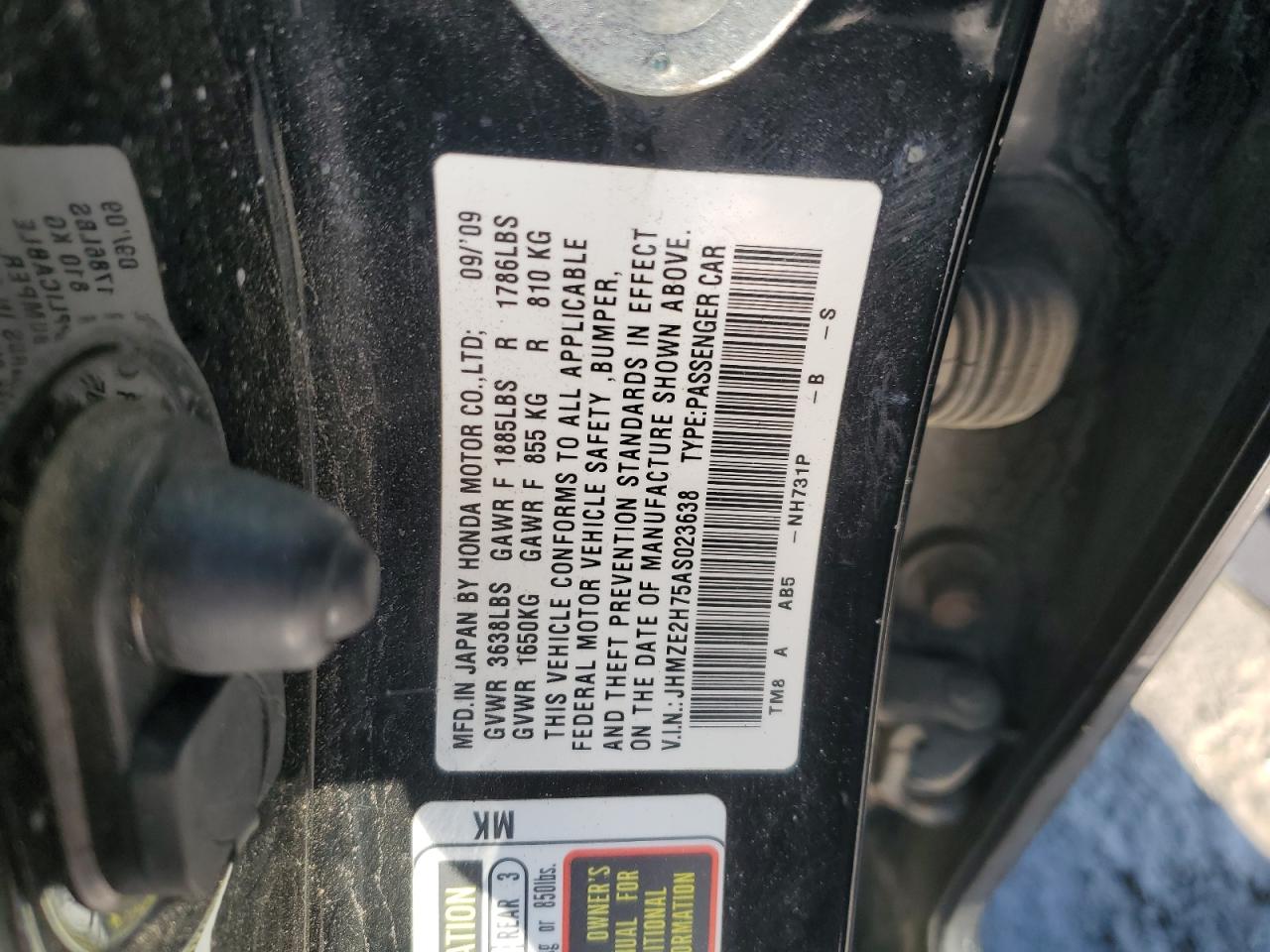 2010 Honda Insight - Image 15