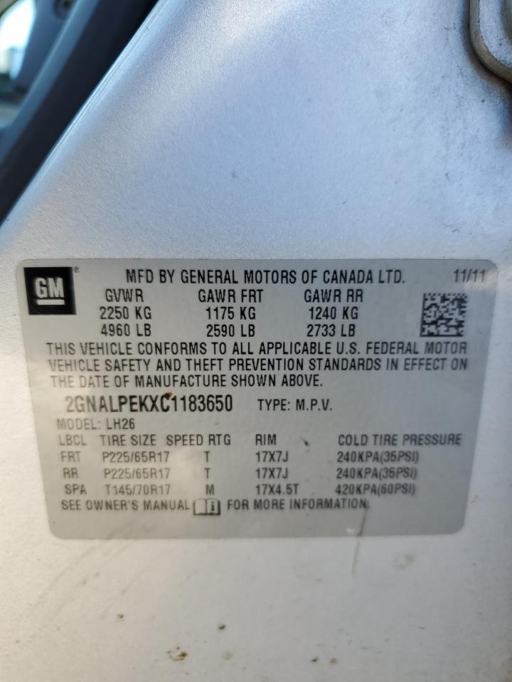2012 Chevrolet Equinox - Image 14