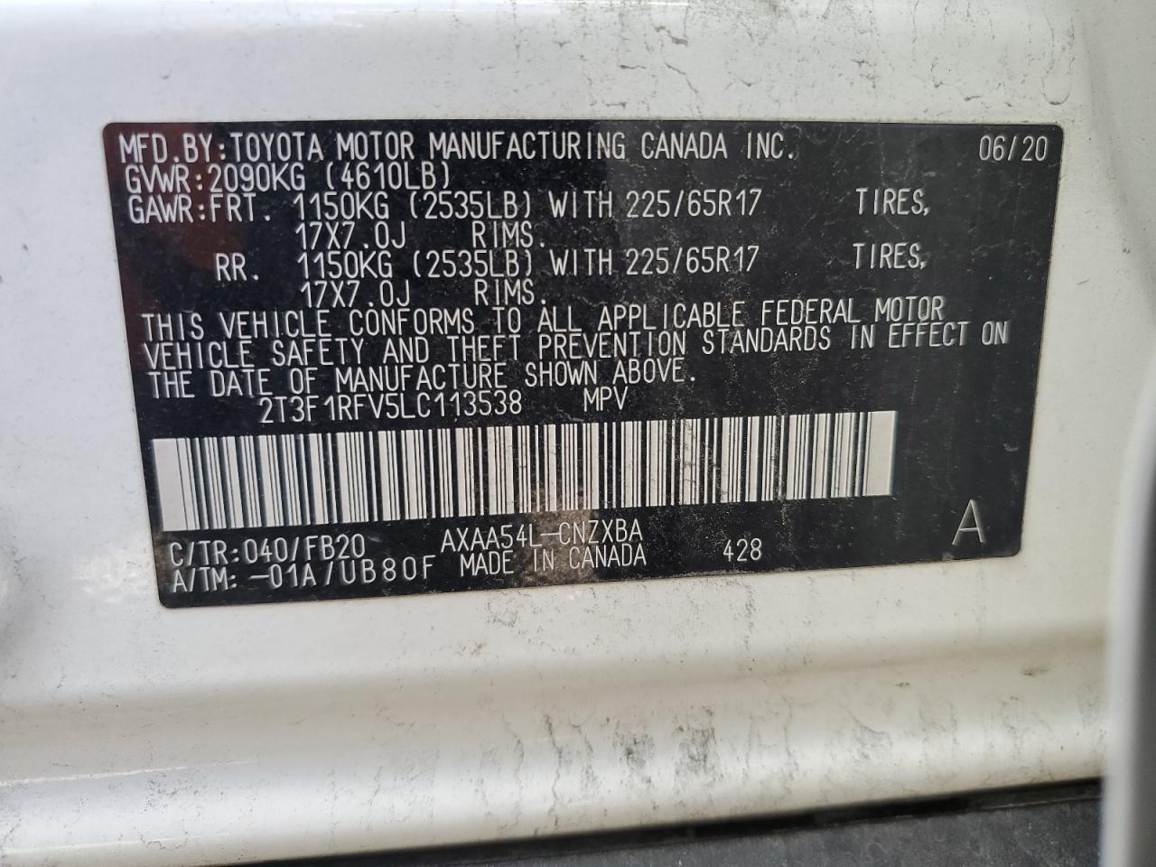 2020 Toyota RAV 4 - Image 13