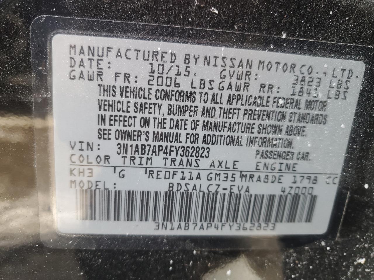 2015 Nissan Sentra - Image 12