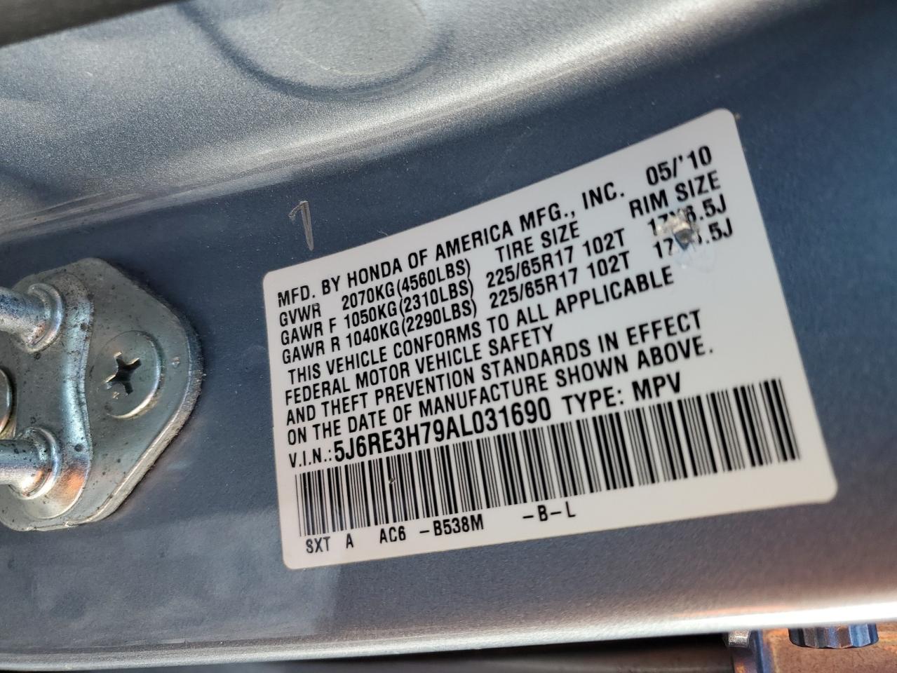 2010 Honda CR-V - Image 13