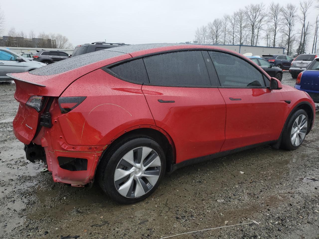 VIN 7SAYGDEE1PF866007 2023 TESLA MODEL Y no.3