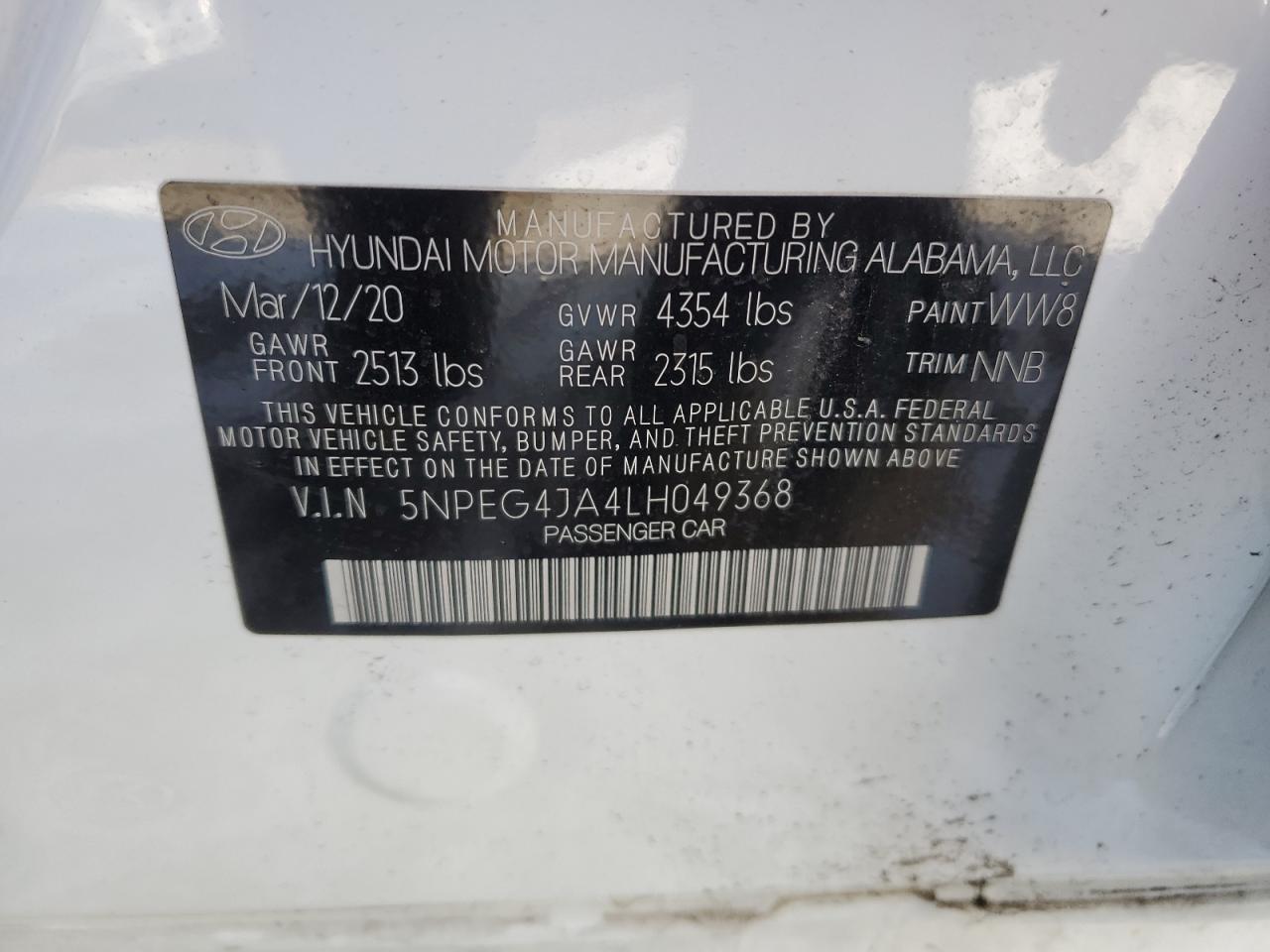 2020 Hyundai Sonata - Image 13